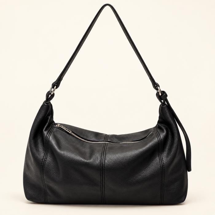 Soft Barrel Shoulder Bag