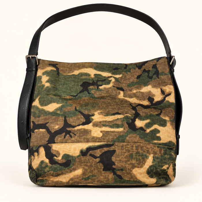 Camo Pattern Shoulder Bag