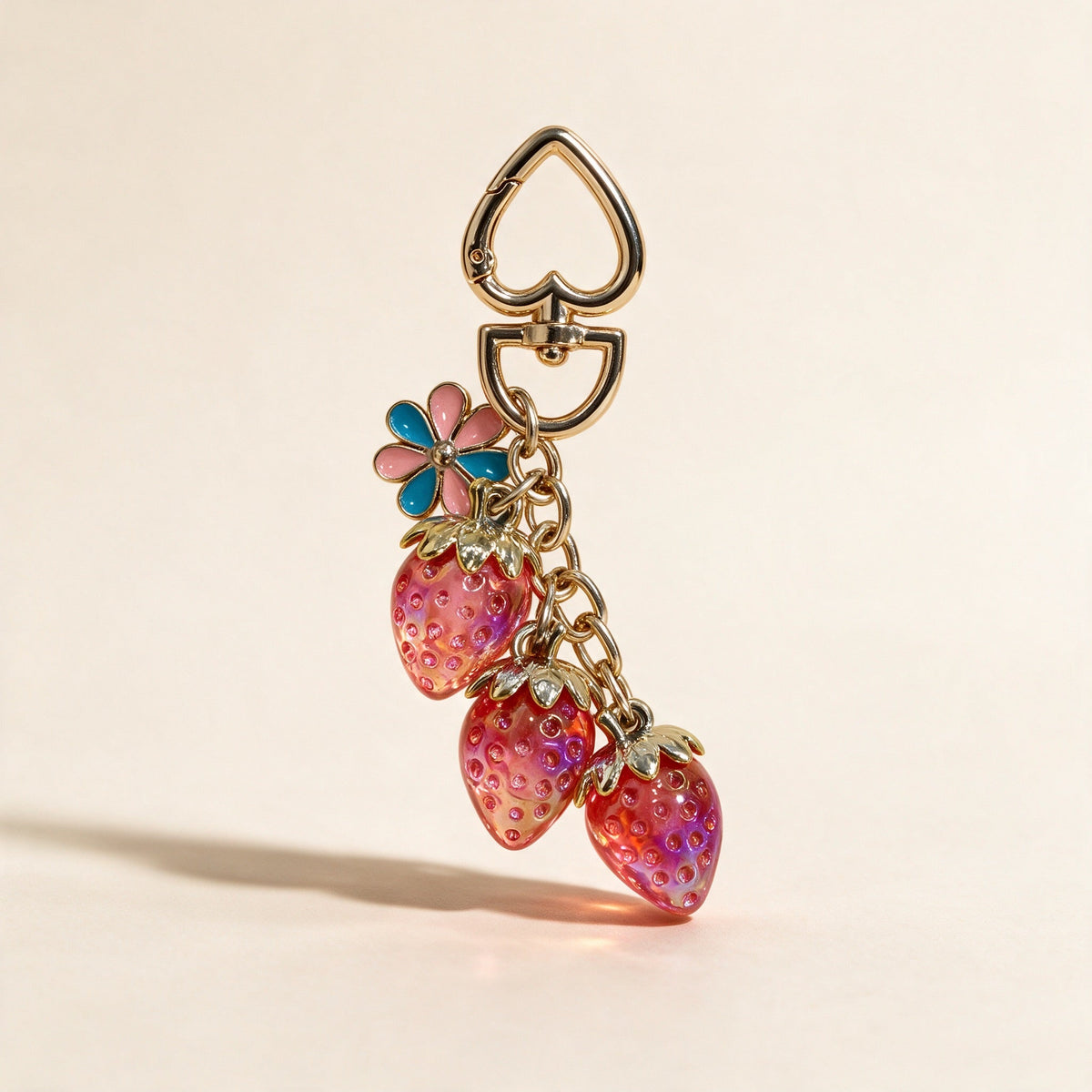 Berry Blossom Keychain