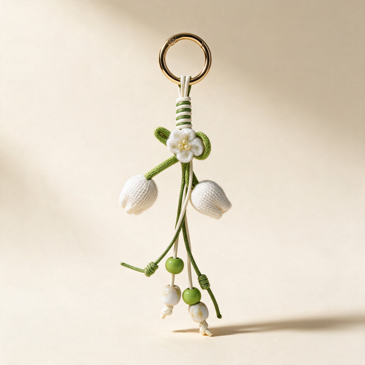 Garden Bead Keychain