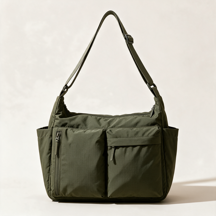 Cargo Pocket Shoulder Bag