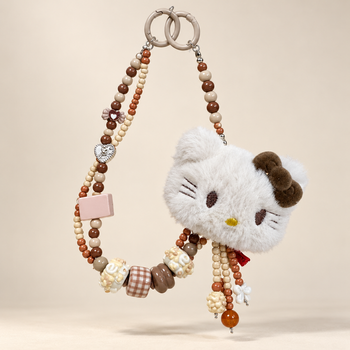 Coffee Bear Beaded Bag Chain — photo 1