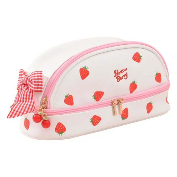 Berry Print Vanity Pouch