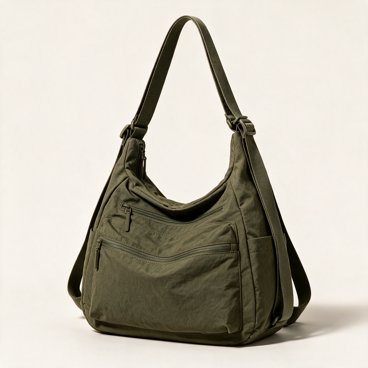 Curve Soft Hobo — Green — individual product photo