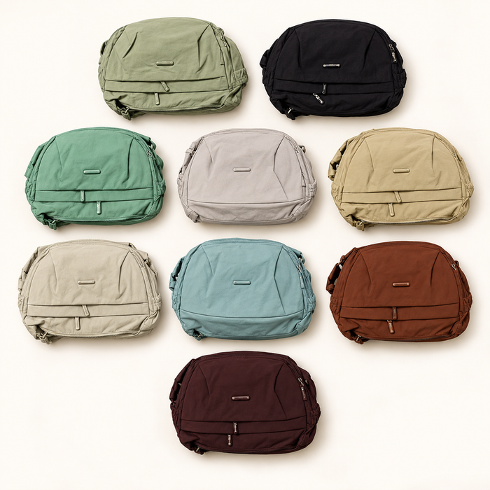 Rounded Everyday Sling — AI-styled image