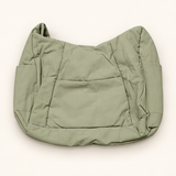 Everyday Shopper Tote — Sage — AI-styled studio image