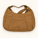 Everyday Shopper Tote — Tan — AI-styled studio image