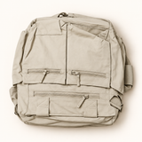 Utility Carryall Bag — Ivory — AI-styled studio image