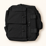 Utility Carryall Bag — Black — AI-styled studio image
