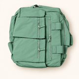 Utility Carryall Bag — Mint — AI-styled studio image