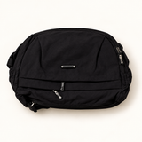 Rounded Everyday Sling — Black — AI-styled studio image
