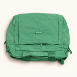 Front-Flap Shoulder Bag — Mint — AI-styled studio image