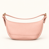 Soft Curve Shoulder Bag — pink — studio image