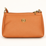 Everyday Multi Zip Sling Bag — orange — studio image