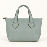 Pebble Mini Sling Bag — Blue Grey — studio image