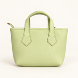 Pebble Mini Sling Bag — Light Green — studio image
