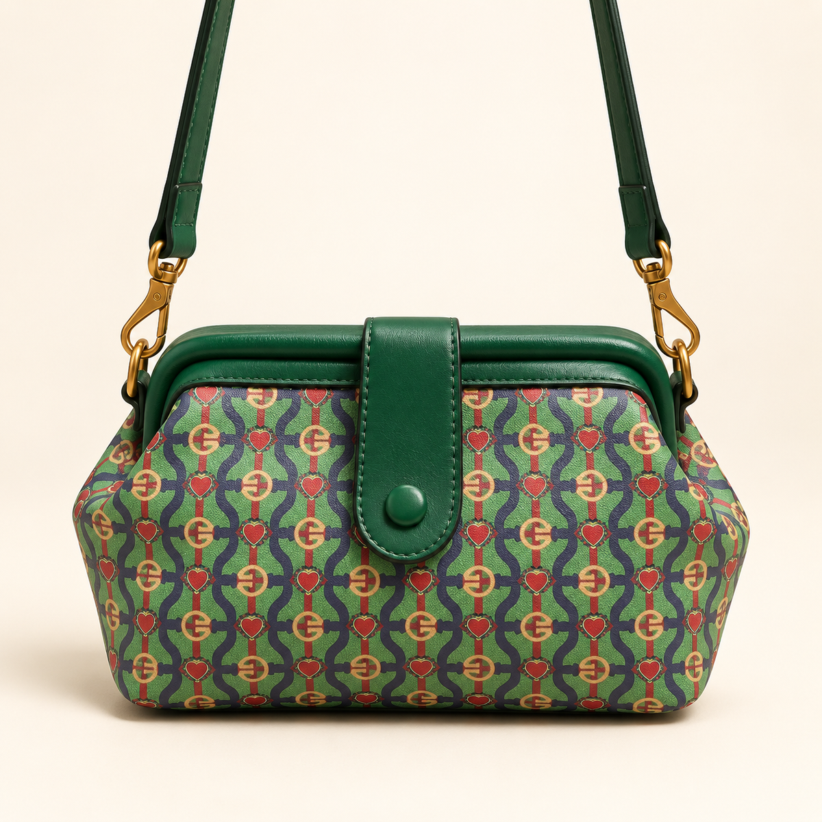 Heritage Print Frame Bag