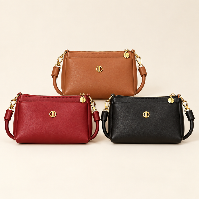 Oval Detail Pouch Sling