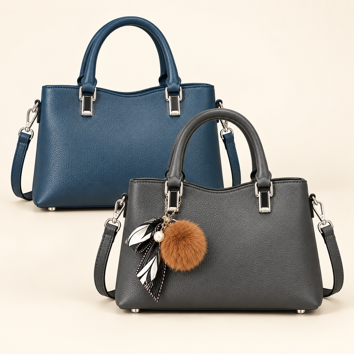Metal Accent Mini Tote