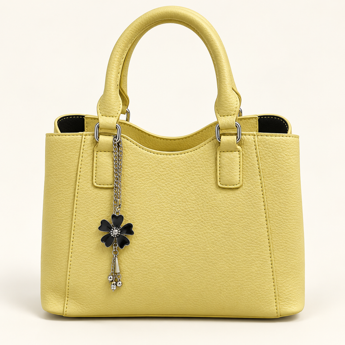 Flower Charm Mini Tote