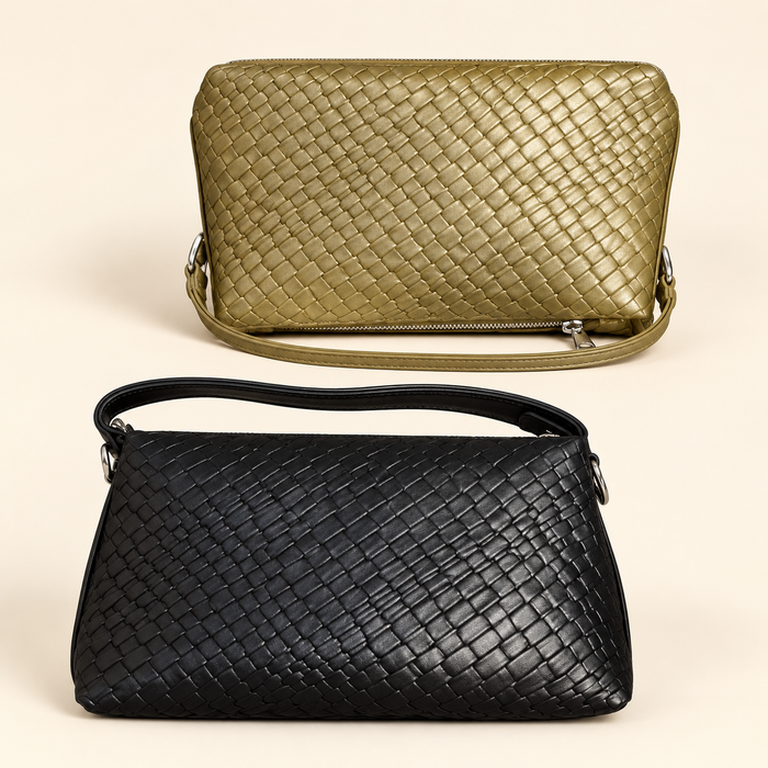 Woven Finish Pouch Bag