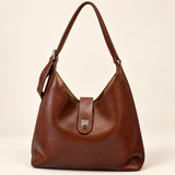 Button Strap Shoulder Bag