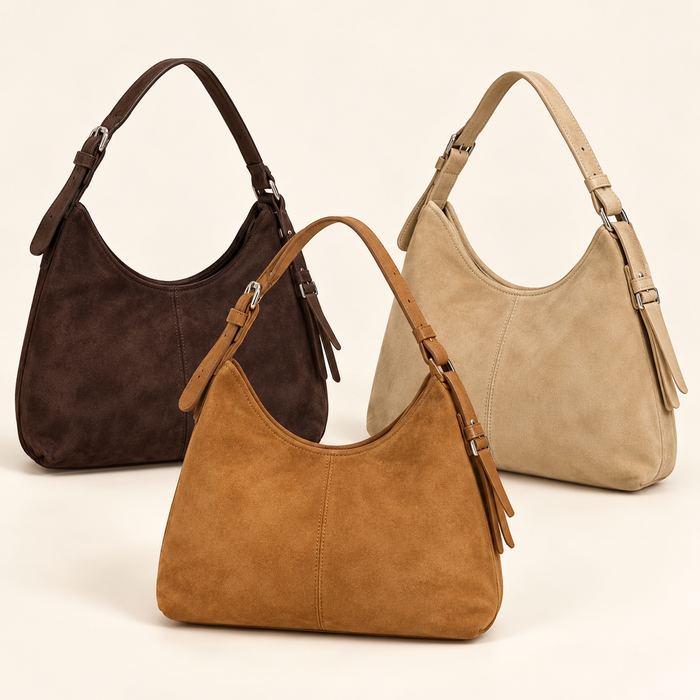 Soft Suede Finish Everyday Hobo