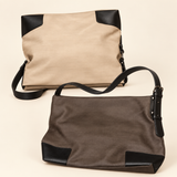 Two Tone Soft Shoulder Bag