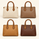 Oval Handle Mini Tote – four available colours