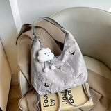 Butterfly Accent Shoulder Bag
