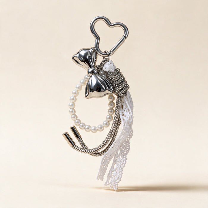 Silver Accent Keychain