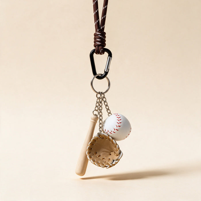 Sports Ball & Bat Charm