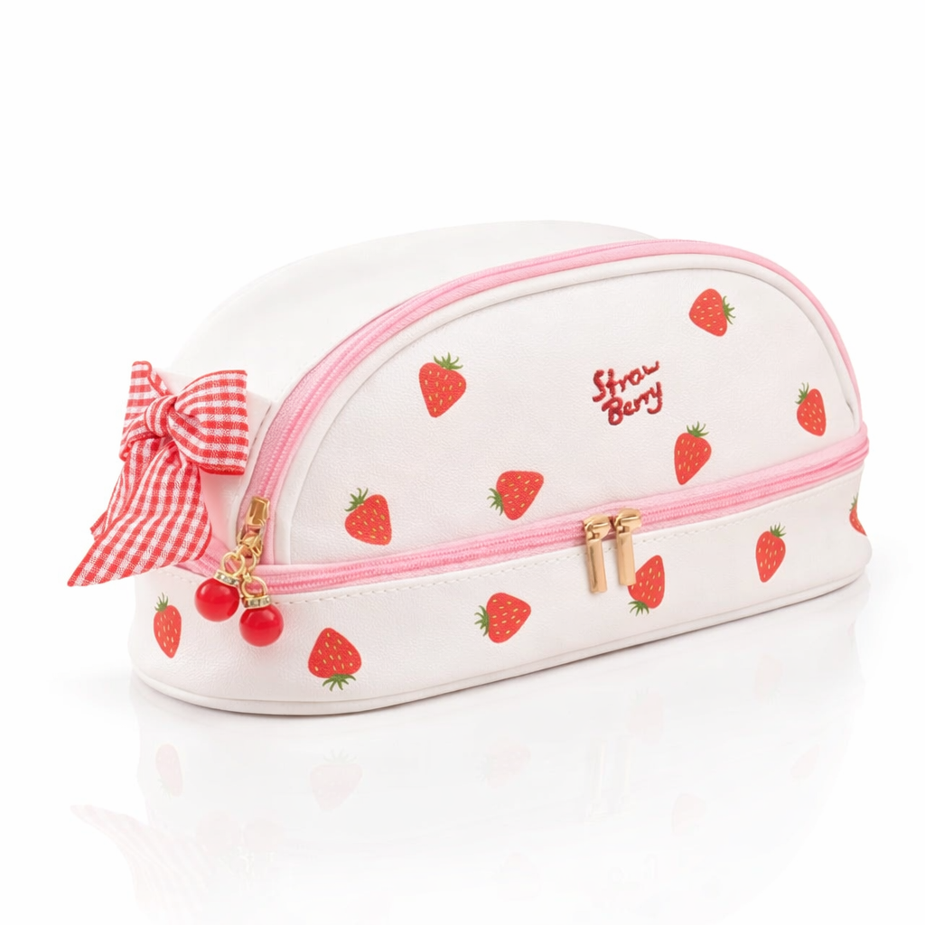 Berry Print Vanity Pouch