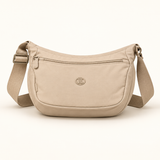 Colour Pop Half Moon Sling — Beige — individual studio photo