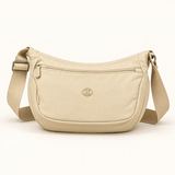 Colour Pop Half Moon Sling — Cream — individual studio photo