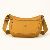 Colour Pop Half Moon Sling — Mustard — individual studio photo