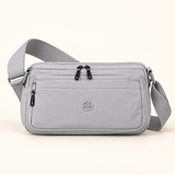 Everyday Nylon Box Sling — Light Grey — individual studio photo