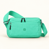 Everyday Nylon Box Sling — Mint — individual studio photo