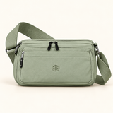 Everyday Nylon Box Sling — Olive — individual studio photo