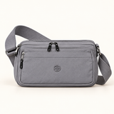 Everyday Nylon Box Sling — Slate Grey — individual studio photo