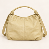Relaxed Everyday Shoulder Bag — Yellow — individual studio photo