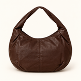 Soft Crescent Everyday Hobo — Dark Brown — individual studio photo