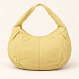 Soft Crescent Everyday Hobo — Yellow — individual studio photo
