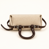 Soft Pillow Shoulder Bag — Beige — individual studio photo